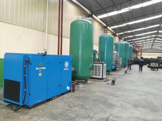 南湖通用储气罐-赛轮金宇轮胎使用现场